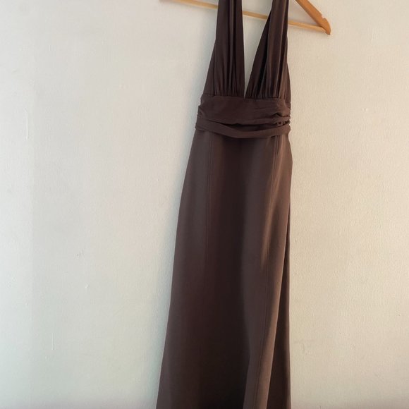 Celine silk halter dress - Picture 2 of 4
